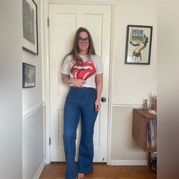 Lee Denim - 70s Vintage Lee Brushed Cotton Bell Bottoms